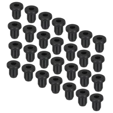 80Pcs T Shape Rubber Grommet Mount Dia 5mm,ID 3mm Seal Protection