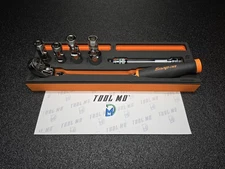 Snap-on Tools USA ORANGE 6pc 3/8” Drive Spark Plug Service Foam Set 206SPRK02FO