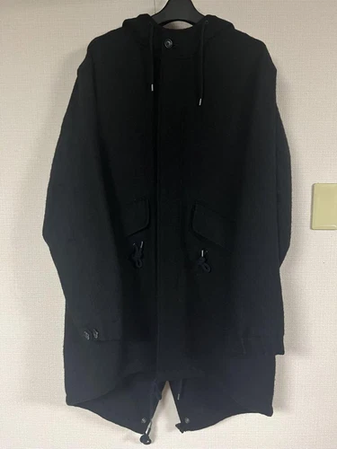 Manteau mod parka Supreme laine Fishtail 16Aw