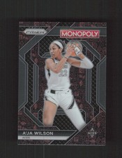 2024 Panini Prizm Monopoly WNBA #WNBA3 A'ja Wilson All-Star Red Classic Icons