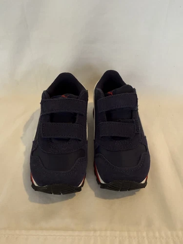 Scarpe da tennis leggere Puma bambino rosse bianche e blu taglia 7