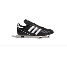 Adidas Kaiser 5 Cup Football Boots Soft Ground Black UK Size 10 *REFCRS567
