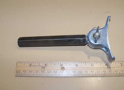Vintage Marathon Stanley 600 Bench Grinder Eye Shield Guard Bar Pivot Post Mount
