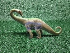 APATOSAURUS Brontosaurus Dinosaur Jurassic 2000 Figure Gray Green Purple 1072-P1