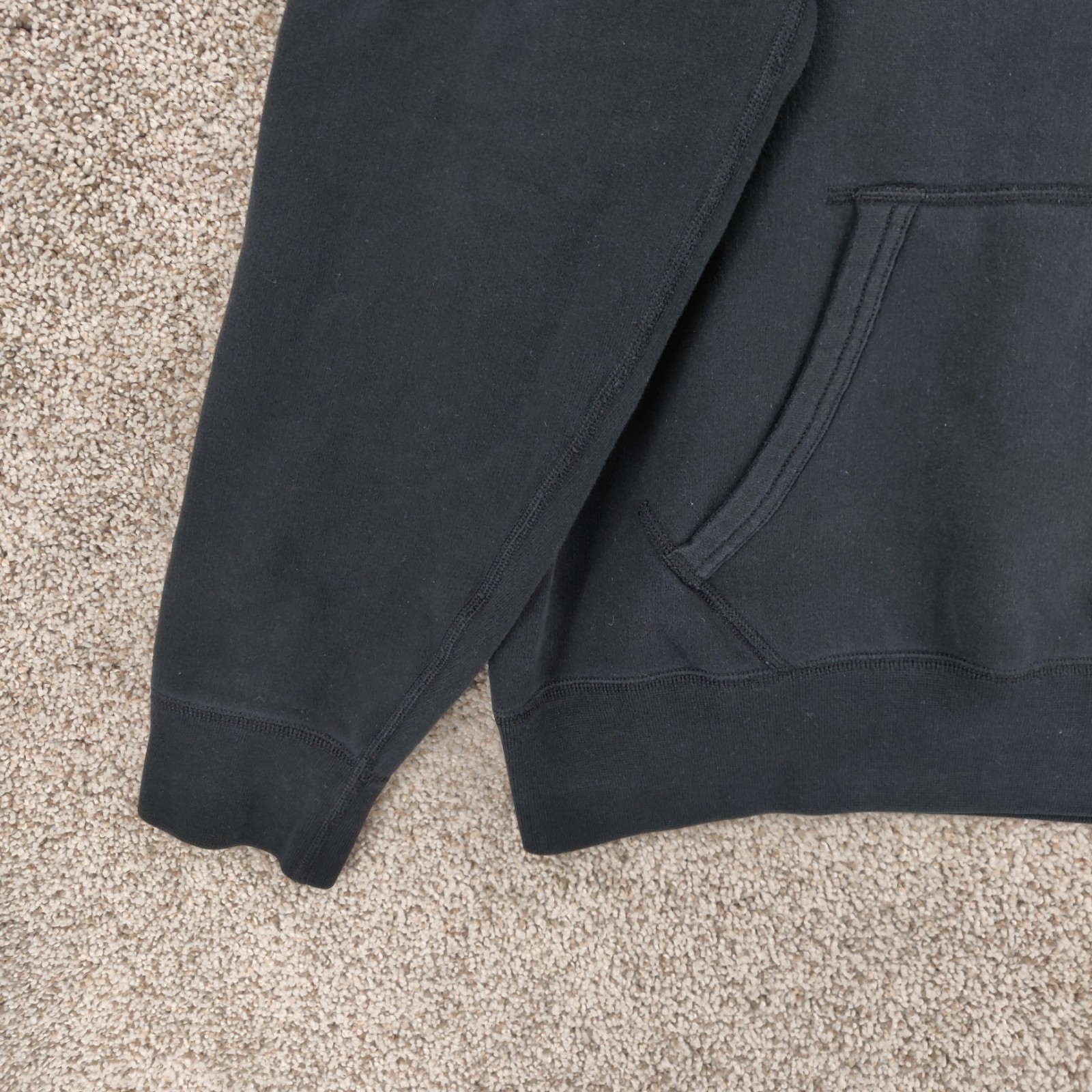 Polo Ralph Lauren felpa con cappuccio uomo grande nera pullover felpa logo pony