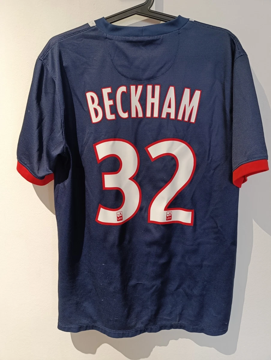 Maillot Angleterre Beckham Match Worn Indossé Euro 2000 Shirt