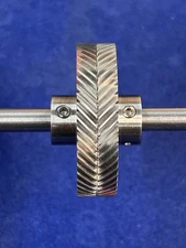 PIC DESIGN 48 PITCH 50 TEETH STAINLESS  HELICAL GEAR SET 1/4” BORE 45 DEG ANGLE