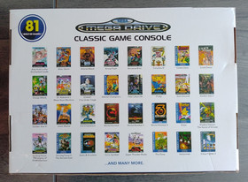 AtGames Sega Mega Drive Mini Classic Console.  Boxed.  Complete.  Tested.  VGC.