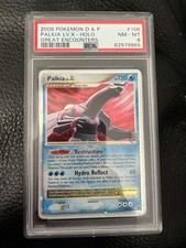 Pokemon 2008 Great Encounters Palkia LV.X 106/106 Holo PSA 8 English on eBay