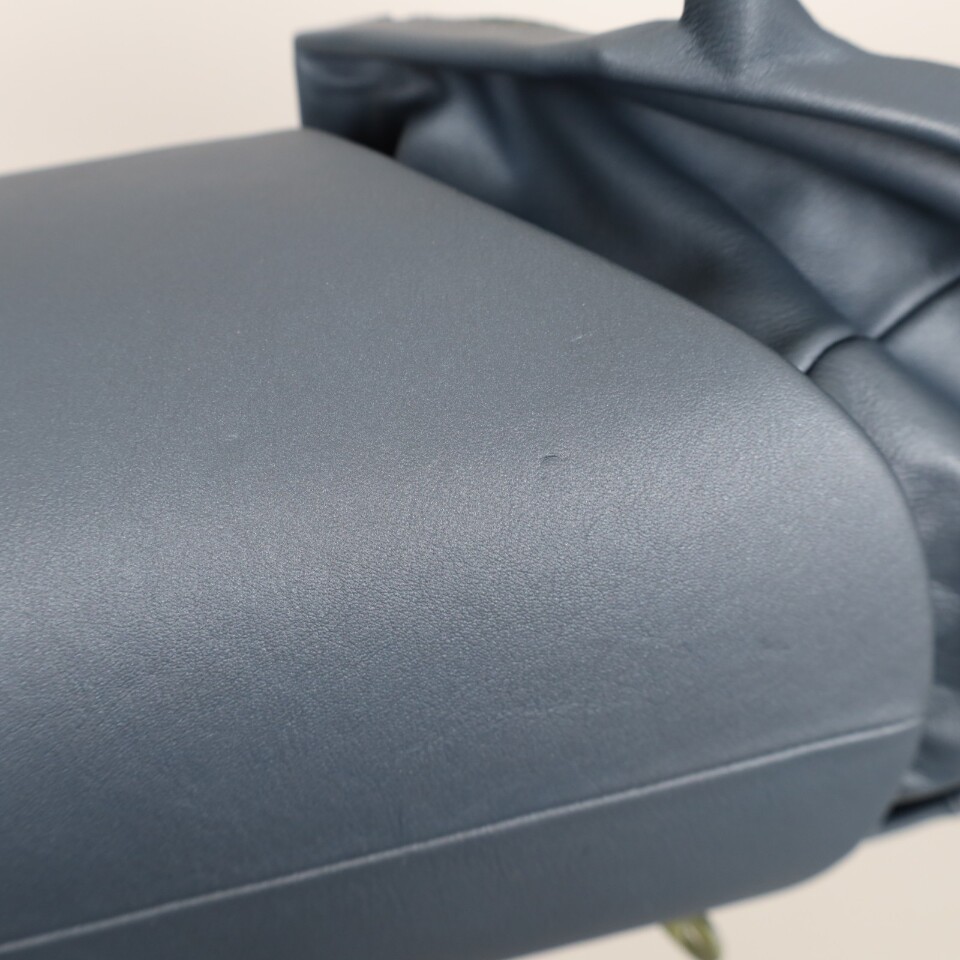 2019-2023 Aston Martin DB11 Leather Steering Column Covers Blue OEM
