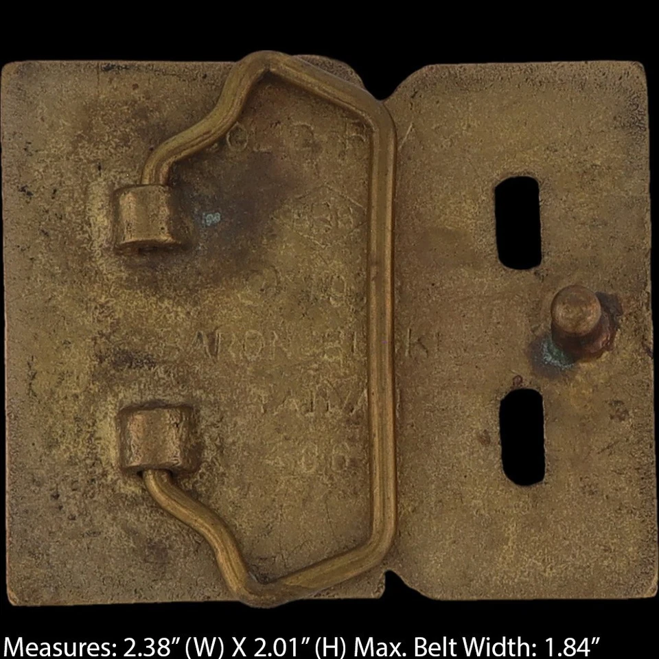 Hebilla de cinturón vintage de latón William Willie Willy Bill Billy nombre años 70 Foto 4 de 4