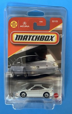 2025 Matchbox White 1997 Acura Integra Type R, 52/125 w/protector