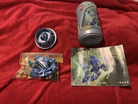 LEGO Bionicle Toa Mata Complete Set 8531 8532 8533 8534 8535 8536 Tins + BA's