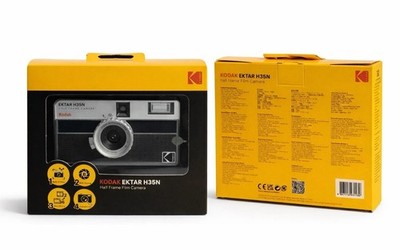 Kodak EKTAR H35N Half Frame Filmkamera NEU & OVP Black/Schwarz