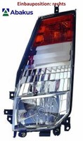 Abakus 551-1166R-LDEMY Hauptscheinwerfer Rechts Scheinwerfer FüR Nissan
