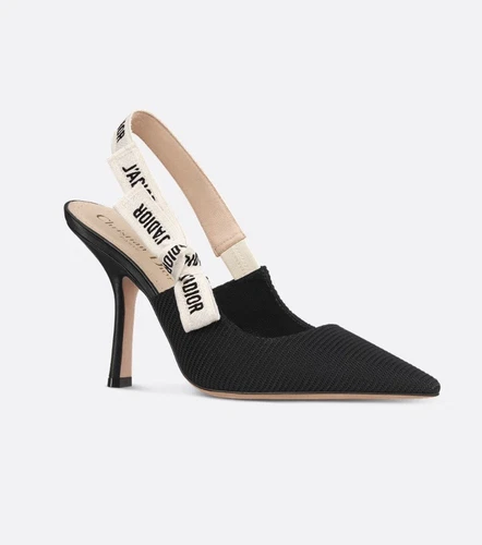 Christian Dior Chaussures Escarpins Talon J'ADIOR Slingback UK 5 / EU 37,5 Noir