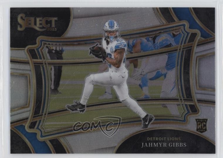 2023 Panini Select Field Level Silver Prizm Jahmyr Gibbs #332 19jf