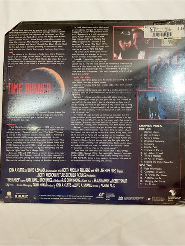 Time Runner LD LASERDISC Mark Hamill Brion James NEU - Bild 6 von 10