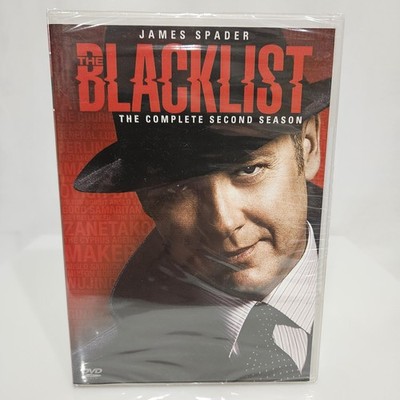 The Blacklist: Season 2 (DVD, 2015, 5-Disc Set) NEW James Spader Red Reddington