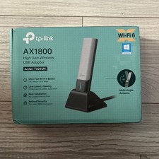 TP-Link AX1800 WiFi 6 USB Adapter for Desktop PC Archer TX21UH Wireless