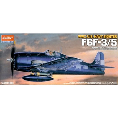 Academy 12481 1/72 F6F 3/5 Hellcat (Plastic model)