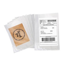 Clear Self-Adhesive Packing List Envelopes, Label Envelopes Pouches/Shipping ...