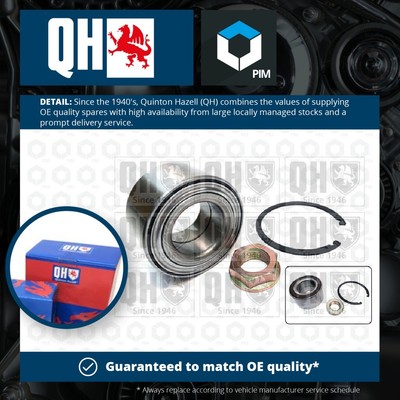 Wheel Bearing Kit fits DS DS7 CROSSBACK Front 1.2 1.6 1.5D 2.0D 2017 on QH New