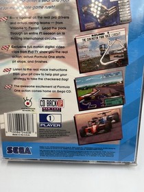 Formula One World Championship Beyond the Limit (Sega CD, 1994) Complete