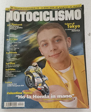 Motociclismo 12 2001 - Valentino Rossi - BMW F 650 CS - Ducati 998 - Yamaha 900