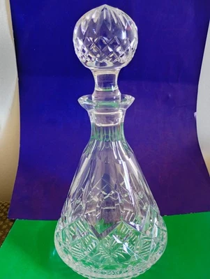 Excellent Large Waterford Crystal Lismore roly poly Decanter. - Image 1 of 4