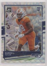 2020 Panini Donruss Optic Rookies Wave Prizm 47/199 Darrell Taylor #136 0z45