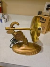 Vintage Metal Anheuser Busch Budweiser Beer Wall Sconce -no globe vgc