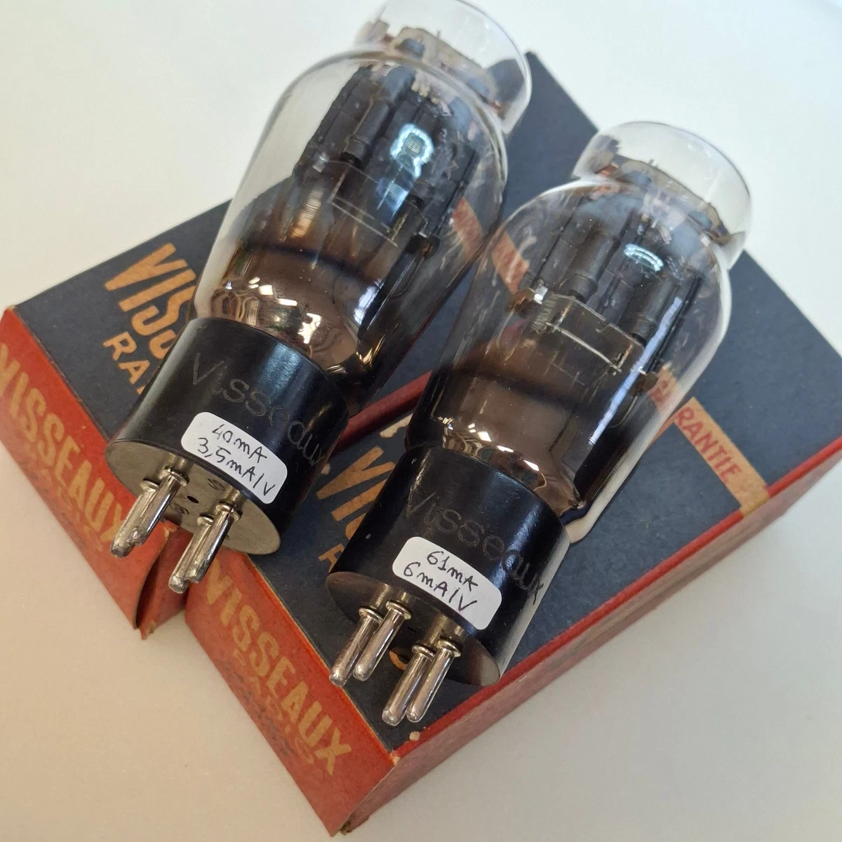 6V6G VISSEAUX RARE tube Nos EUR 80,00 - FR