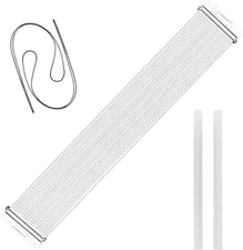 EASTROCK Snare Drum Wires Wire Wire-20 Strand 14 Inch, silver 