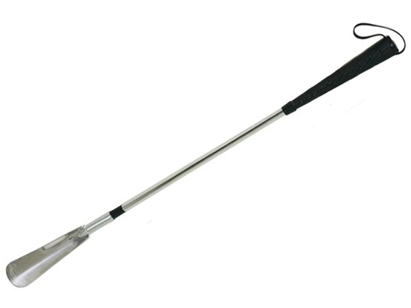 24 inches Long Stainless Steel Shoehorn Flexible Metal Shoe Horn for Elderly