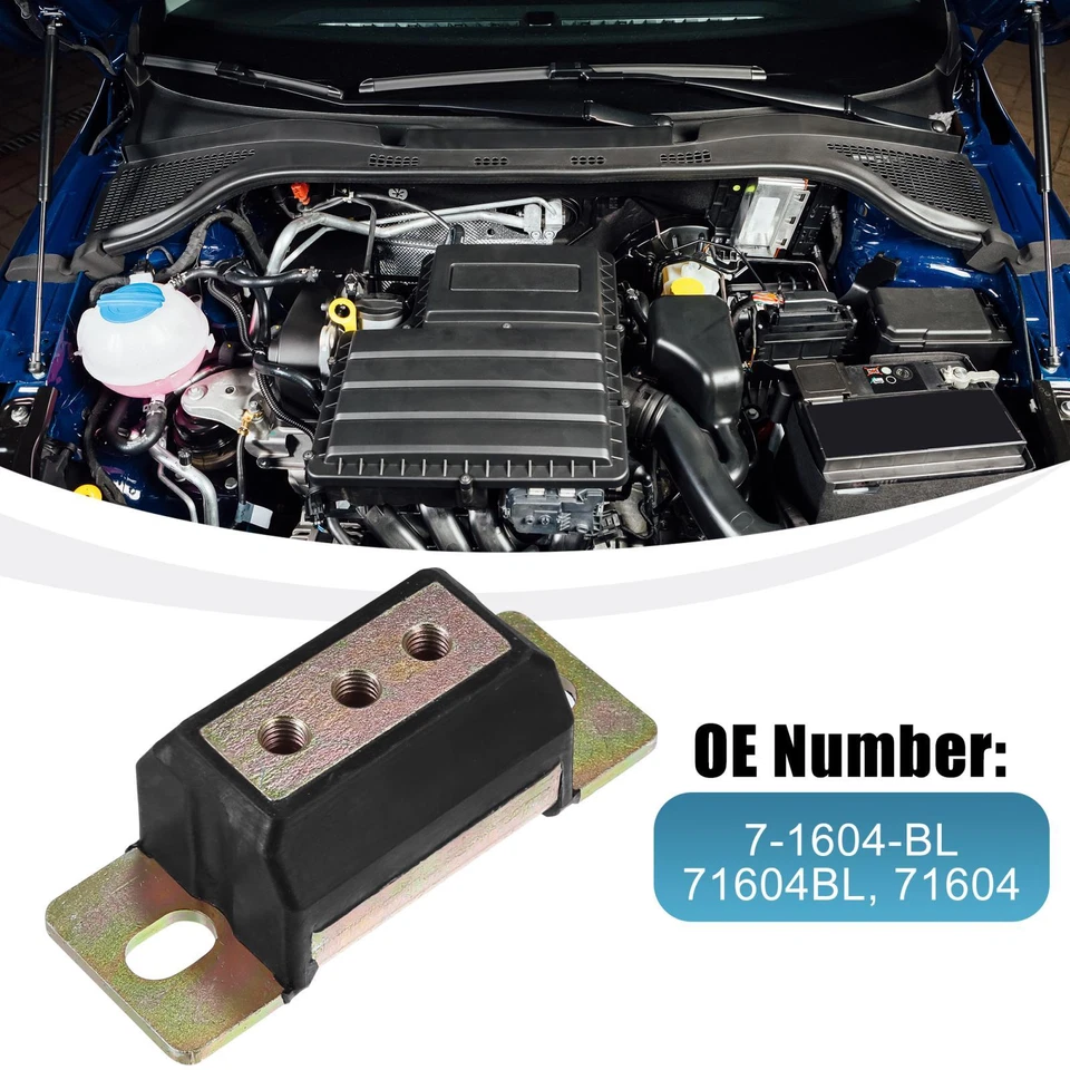 Kit de montaje de transmisión de poliuretano para GM para modelos Jeep 1958-2002 7-1604-BL Foto 2 de 4