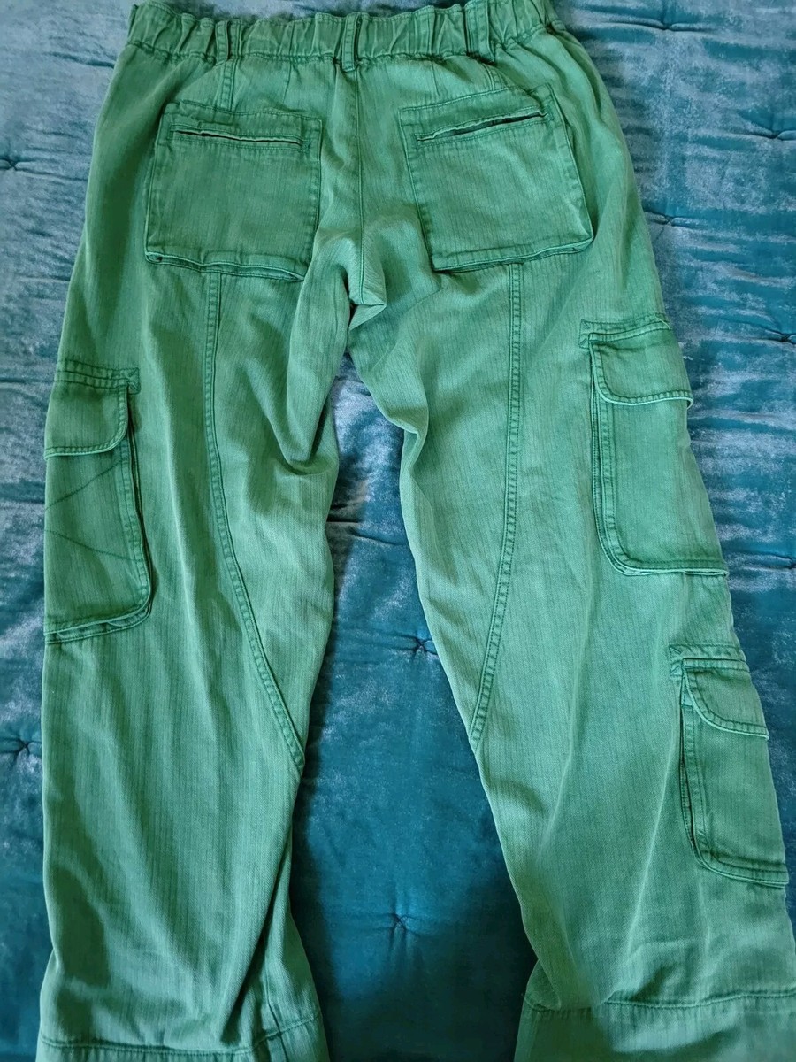 【新品】GREEN CLOTHING MOVEMENT CARGO GRAY ALEXANDERWANG | Pre-Styled Multi Pocket Cargo Pants | Women