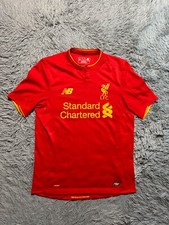 LIVERPOOL 2016 2017 HOME SHIRT FOOTBALL SOCCER NEW BALANCE SIZE S