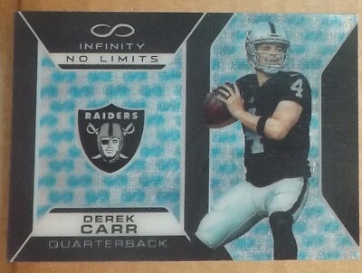 2016 Panini Infinity Derek Carr (Raiders) No Limits #NL-4 66/188