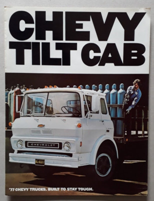 Chevrolet Tilt Cab LKW Prospekt 1977 - TE