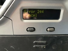 Fargo HDP5000 Duplex Card Printer Dual Lamination for parts/repair read