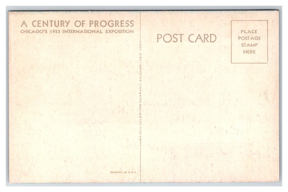 Hsinking New Manchoukuo Capital History Century of Progress UNP DB Postcard G18 - Image 2 of 2