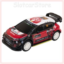 Ninco 1:43 WRC 91200 Citroen C3 "No.14 Breen" 2017 Rally Slotcar Auto Licht