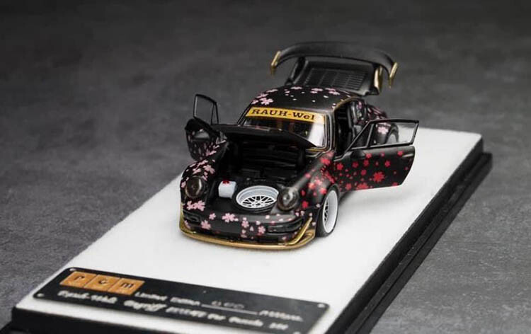 【数々のアワードを受賞】 限定 PGM ポルシェ 1/64 ミニカー RAUH-Welt ミニカー - ミニカー