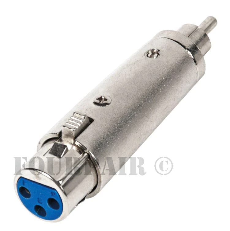 Adaptador Rca - Xlr Neutrik - Desbalanceado A Balanceado | Cuotas sin