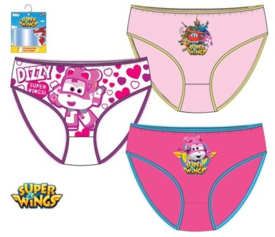 Unterwäsche Mädchen Slip Schlüpfer Super Wings 3 Stück 92-98 104-110 116-122 #93