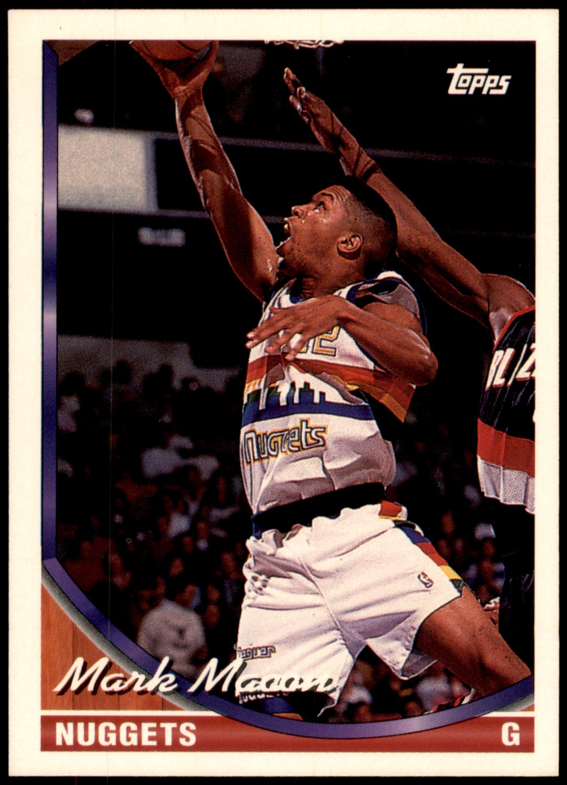Mark Macon #173 1993-94 Topps