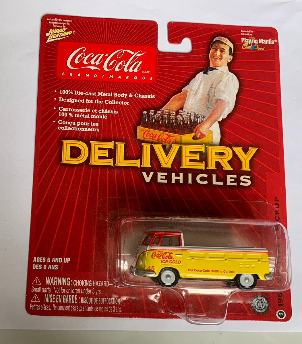 Johnny Lightning Coca-Cola 1965 VW Type 2 Pick Up Delivery
