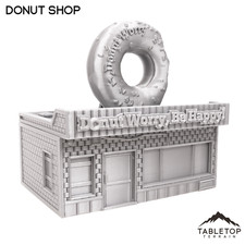 Donut Shop - Marvel Crisis Protocol Building - Tabletop Terrain MCP Modern Urban