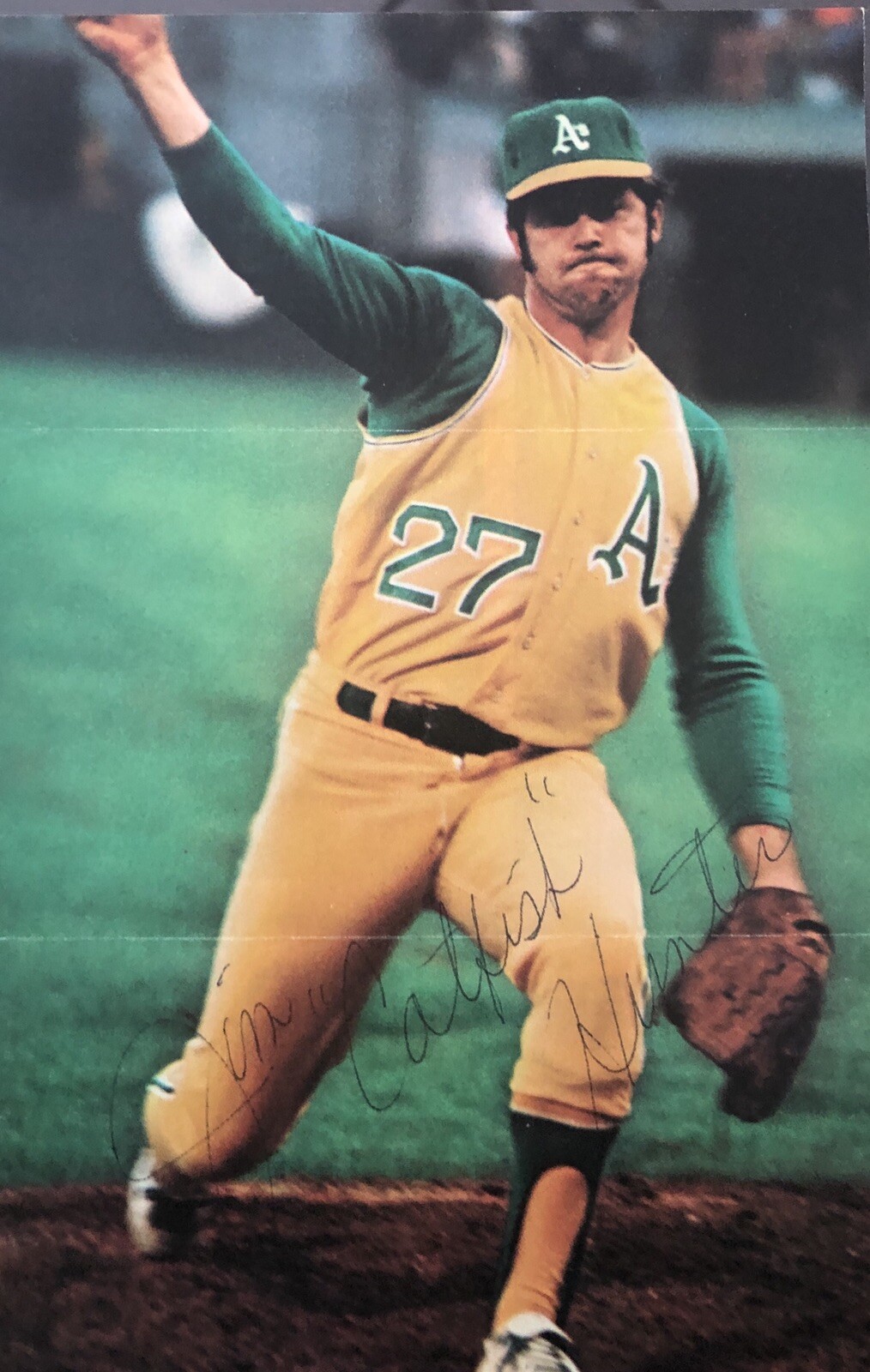 Catfish Hunter— Oakland A’s—Magazine Photo eBay